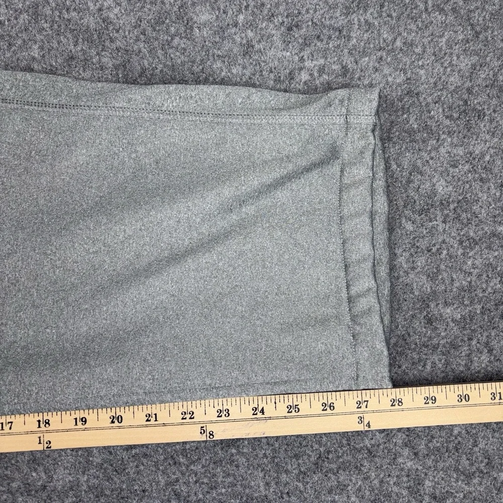 Nike Therma Fit Sweatpants Mens Medium Gray Joggers Swoosh Logo Gym Athletic EUC